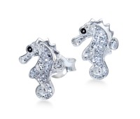 Kid Stud Earring Seahorse STS-3812